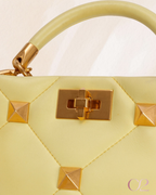 Valentino - ROMAN STUD TOP HANDLE BAG