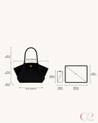 Hana Medium Faux Suéde Tote Bag - JW Pei NY