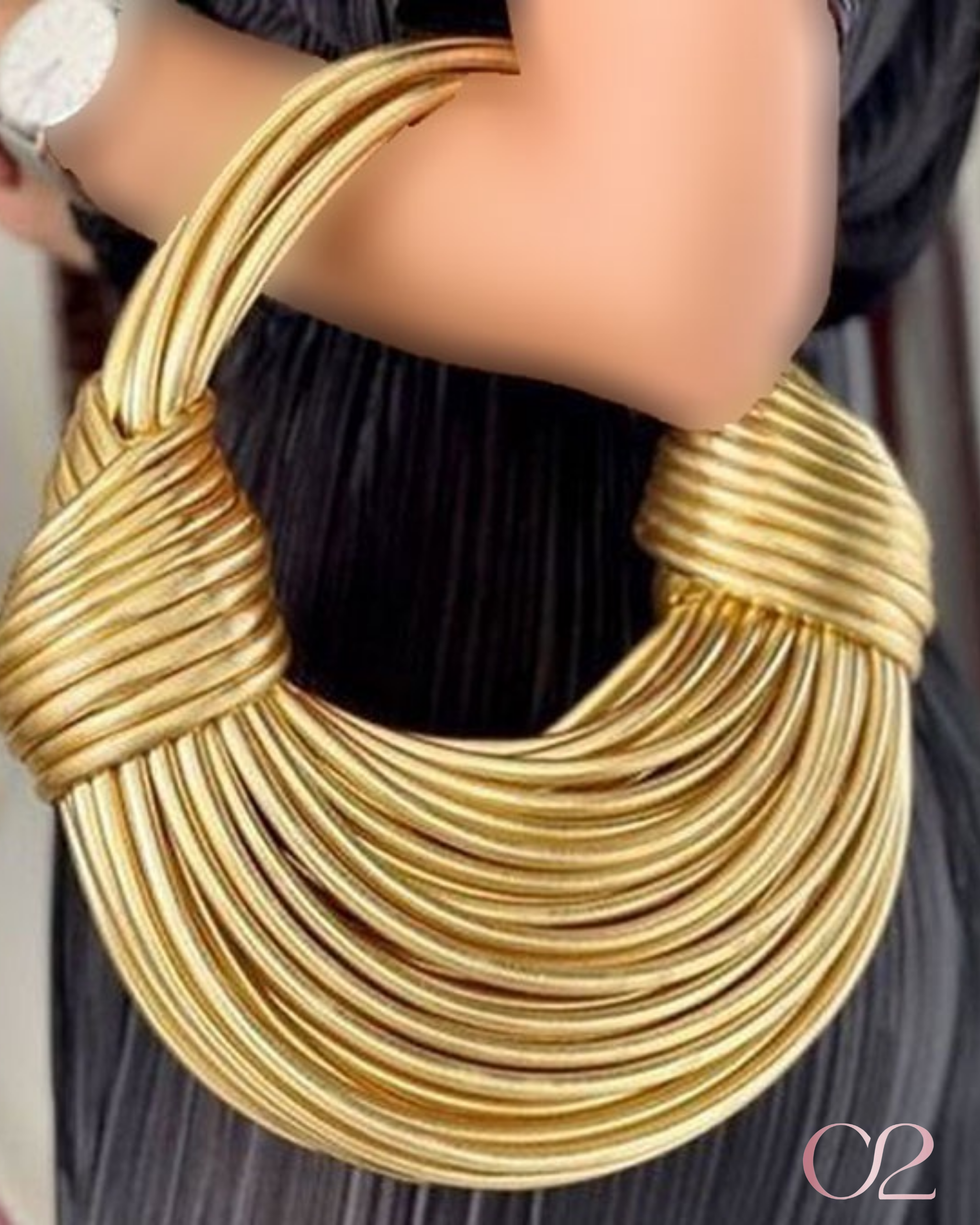 Gold Knot Bag