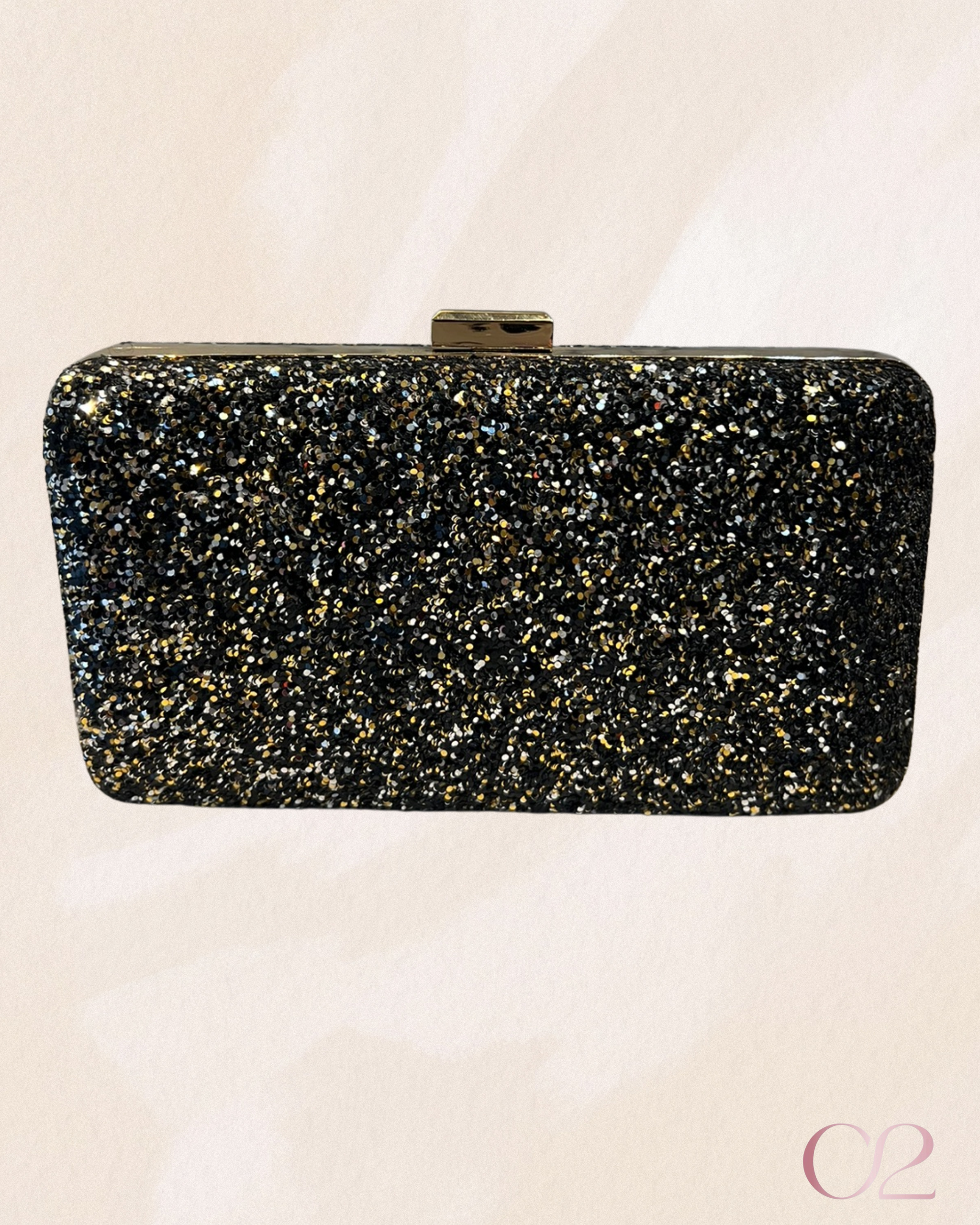 Clutch Glitter | Black