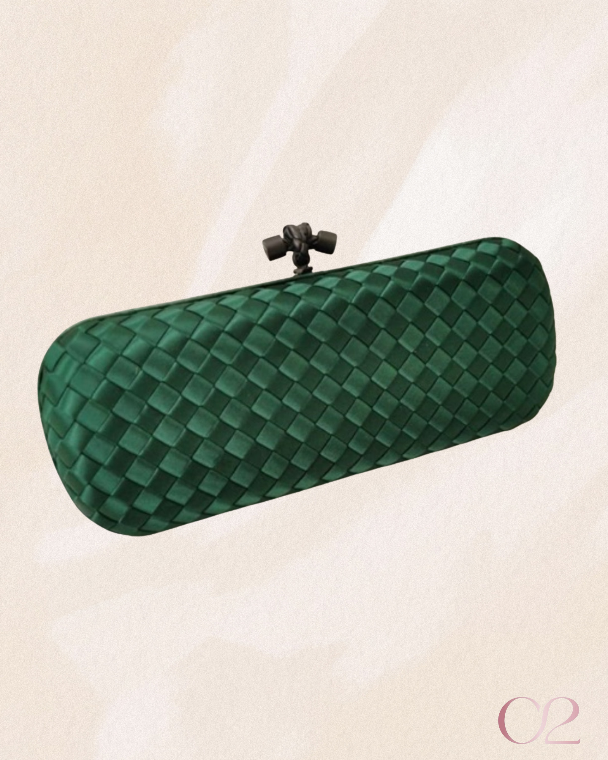 Clutch Esmeralda | Bottega Veneta Inspired