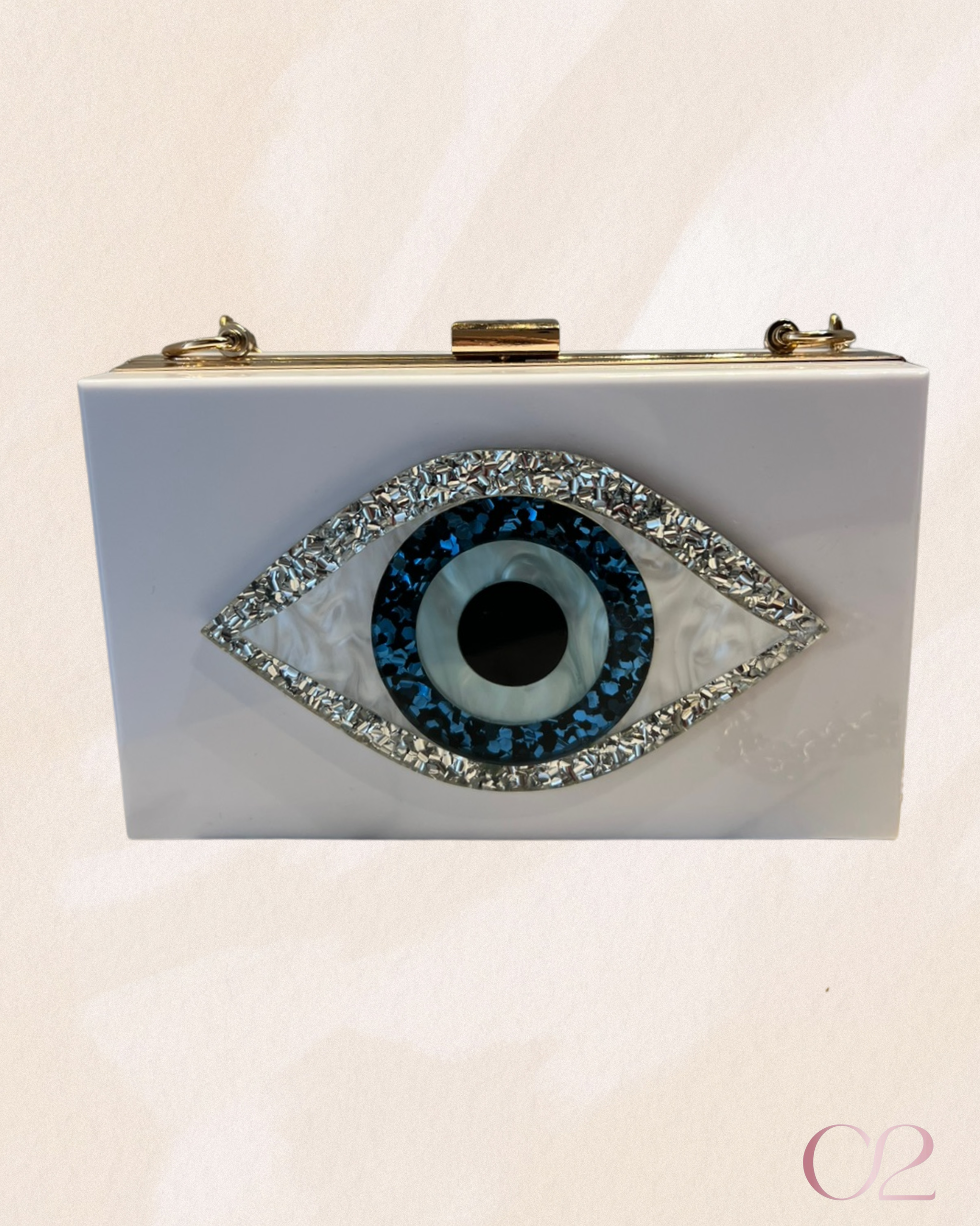 Clutch Olho Grego | Off White