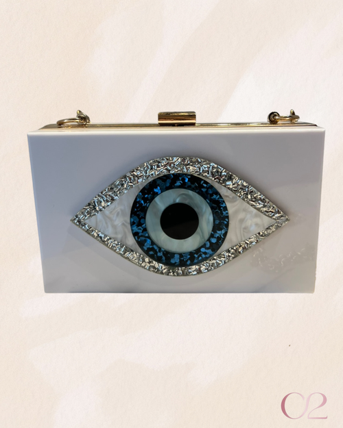 Clutch Olho Grego | Off White