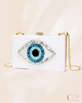 Clutch Olho Grego | Off White