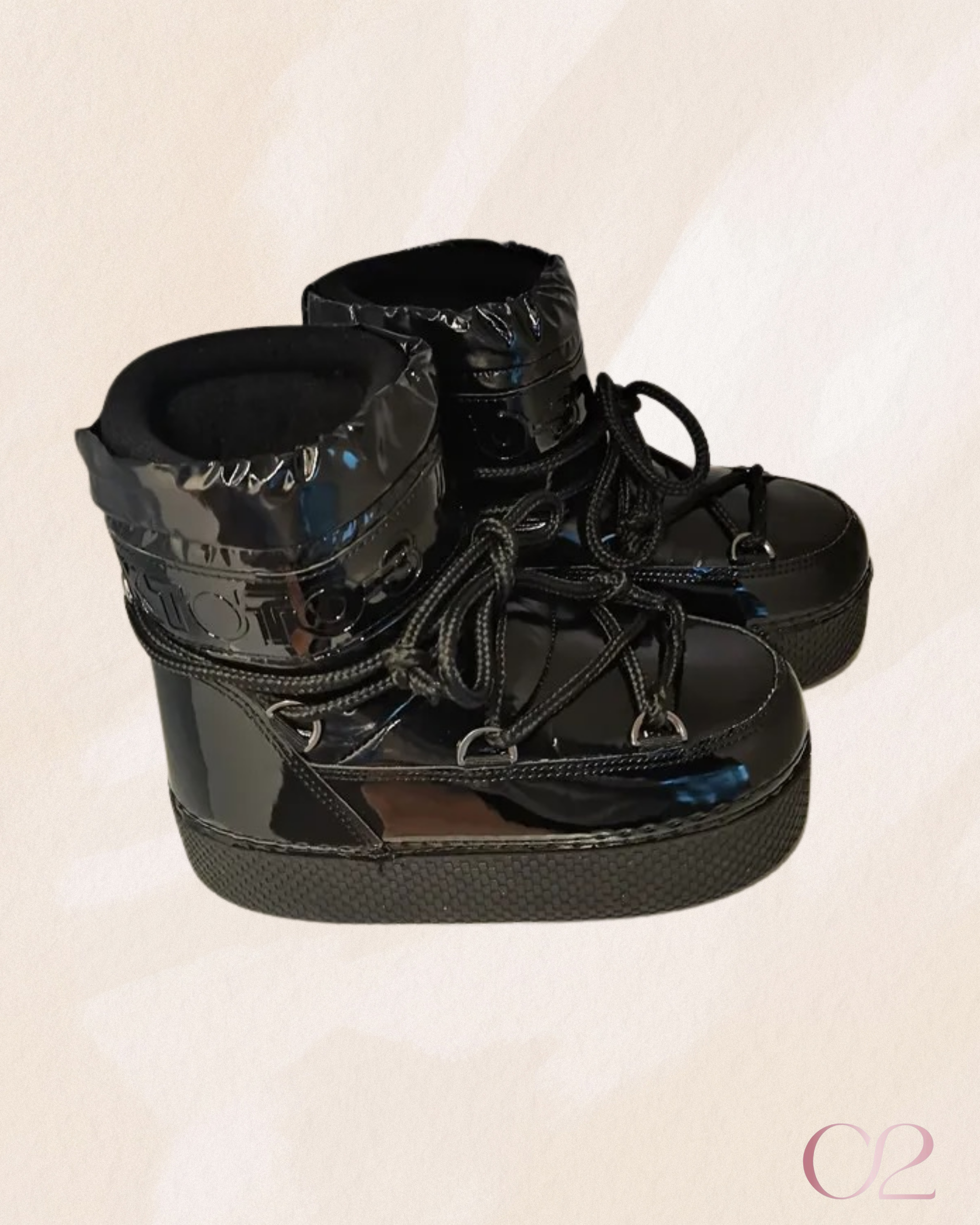 Bota Black Glossy