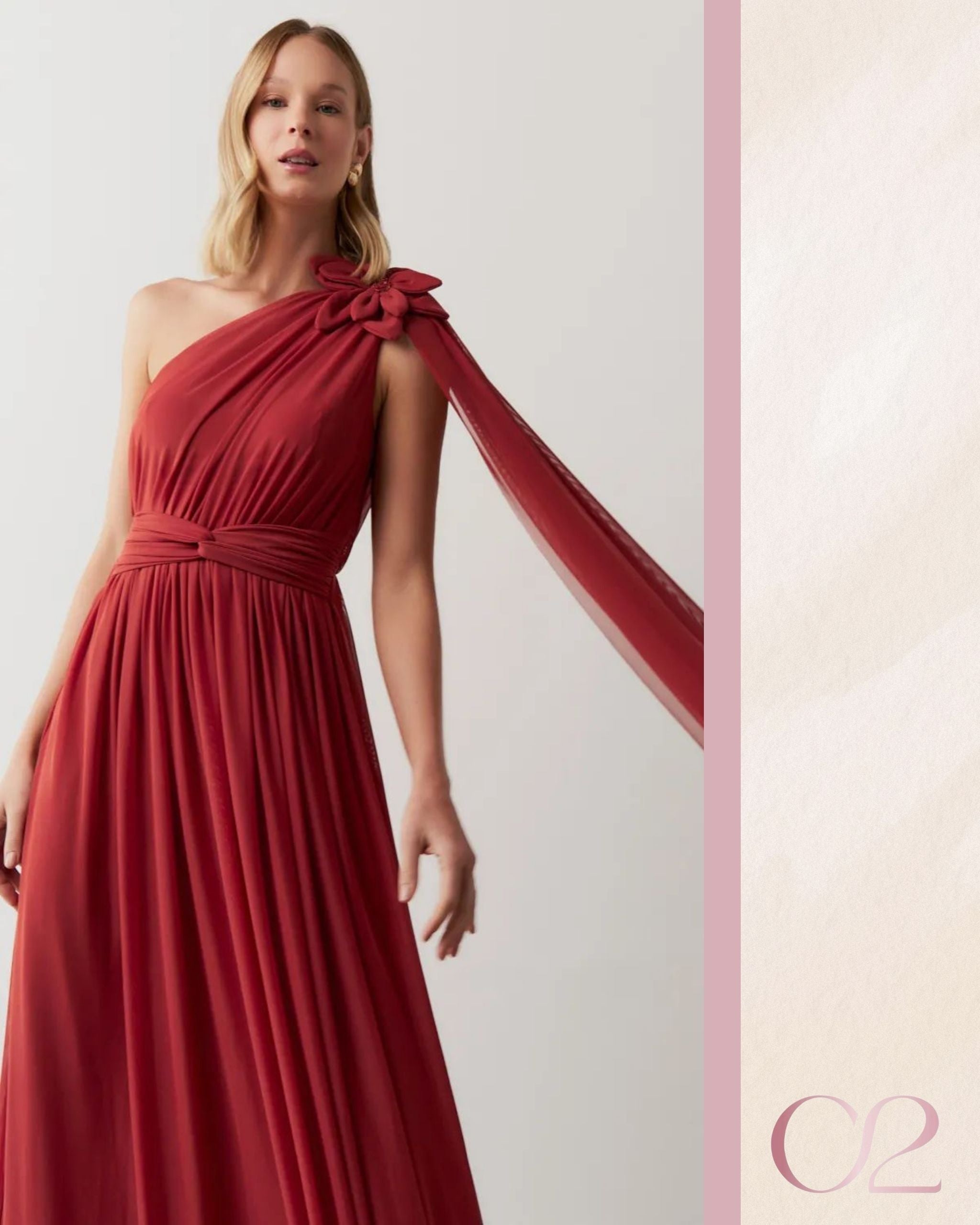 Vestido Bruna | Terracota