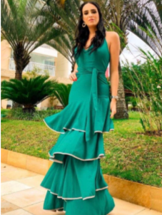 Vestido Verde Esmeralda