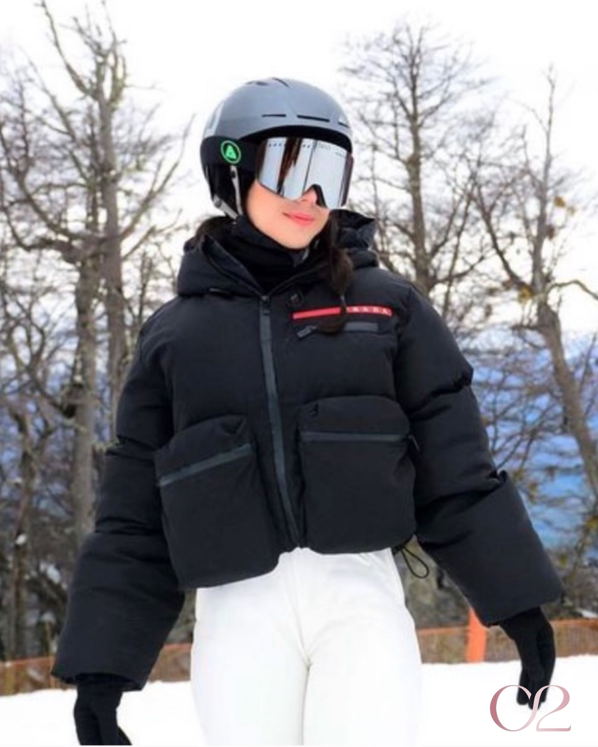 Jaqueta Ski Prada Preta