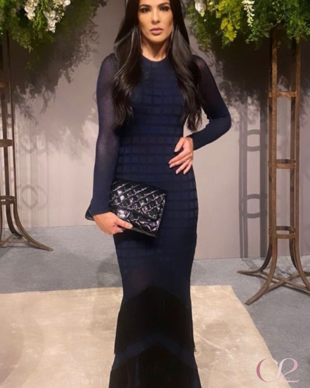 Vestido Lorê | Azul Marinho