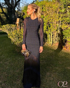 Vestido Lorê | Azul Marinho