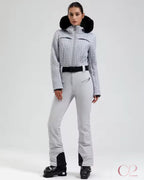 Macacão Ski Cinza Gsou Snow