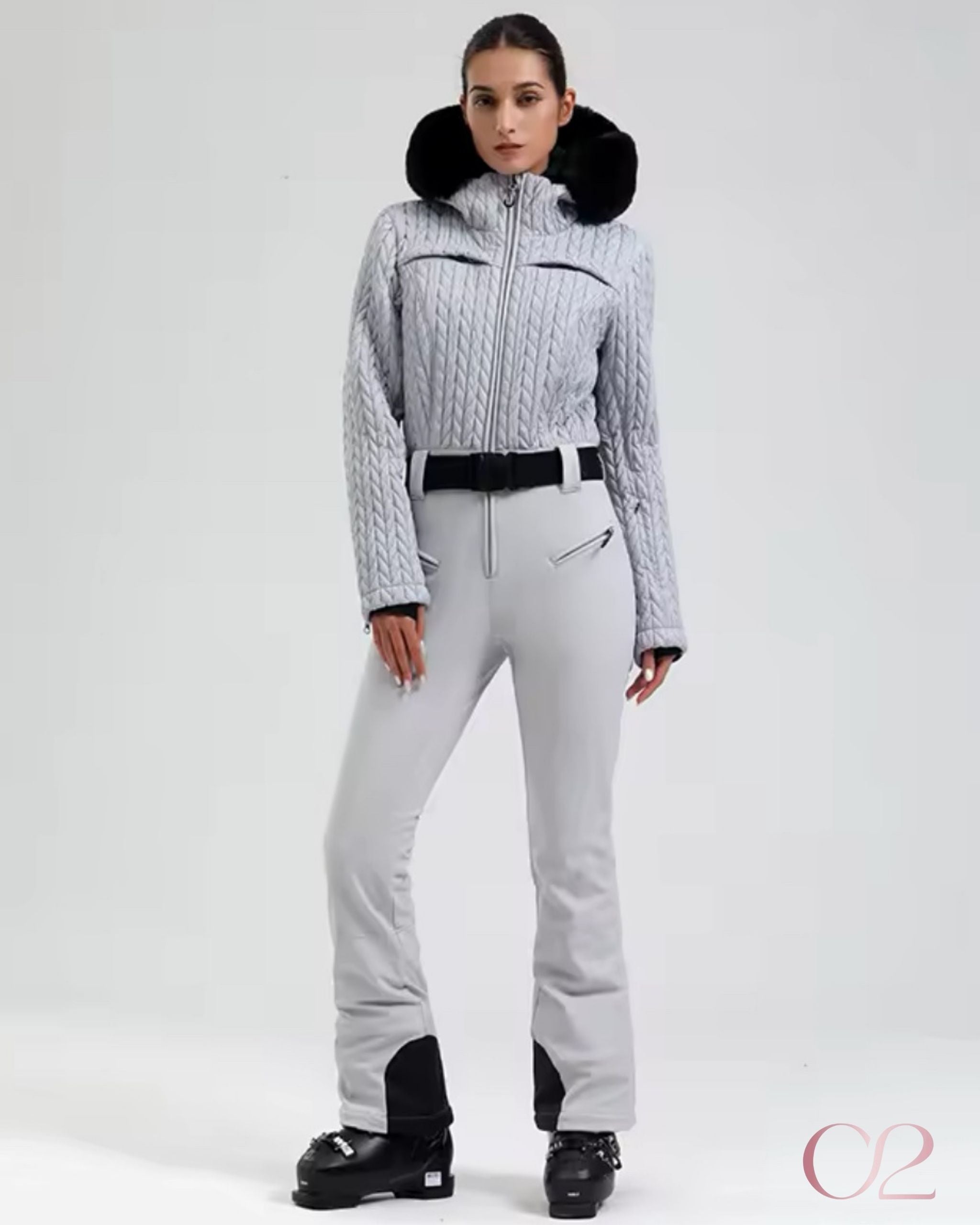 Macacão Ski Cinza Gsou Snow