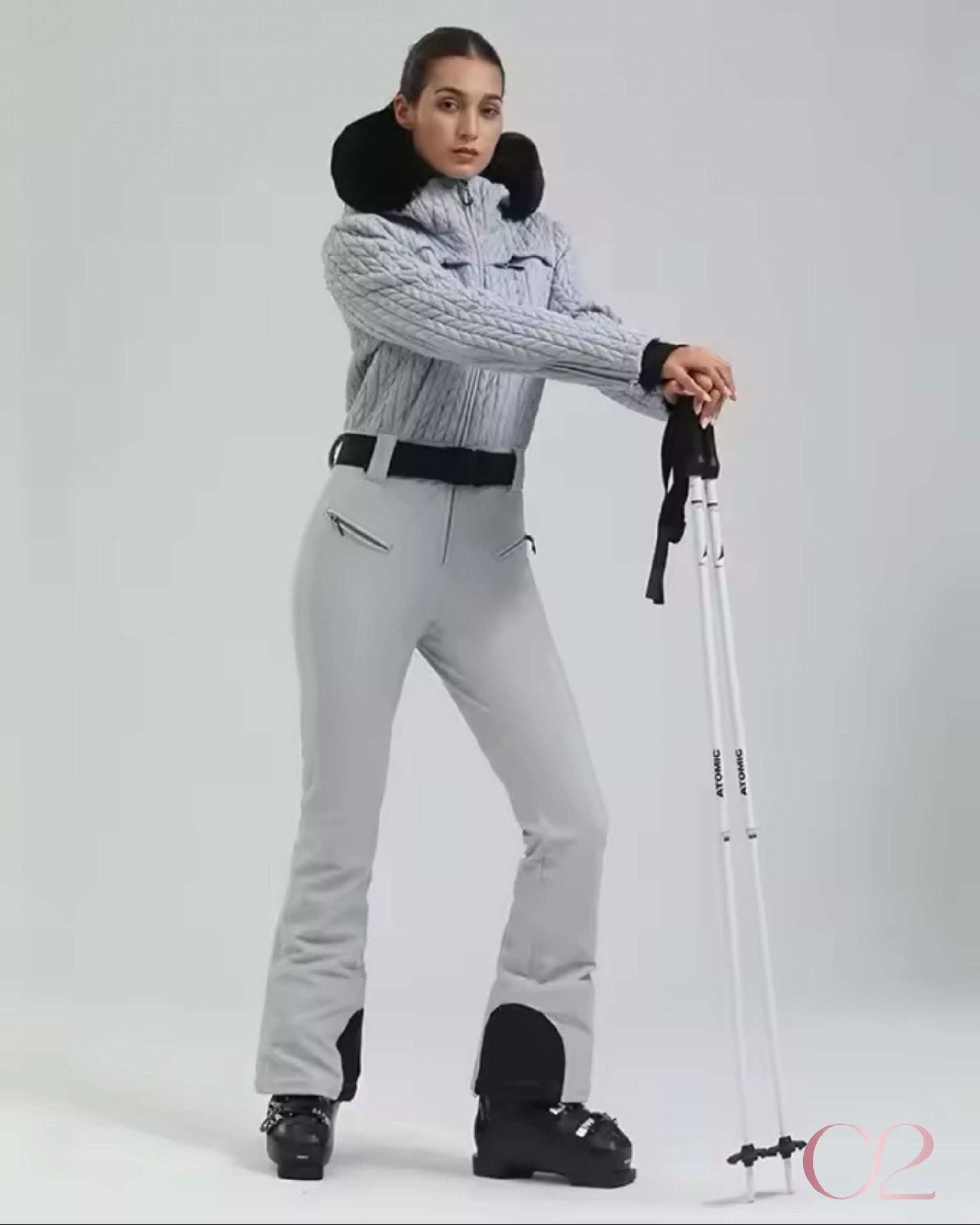 Macacão Ski Cinza Gsou Snow