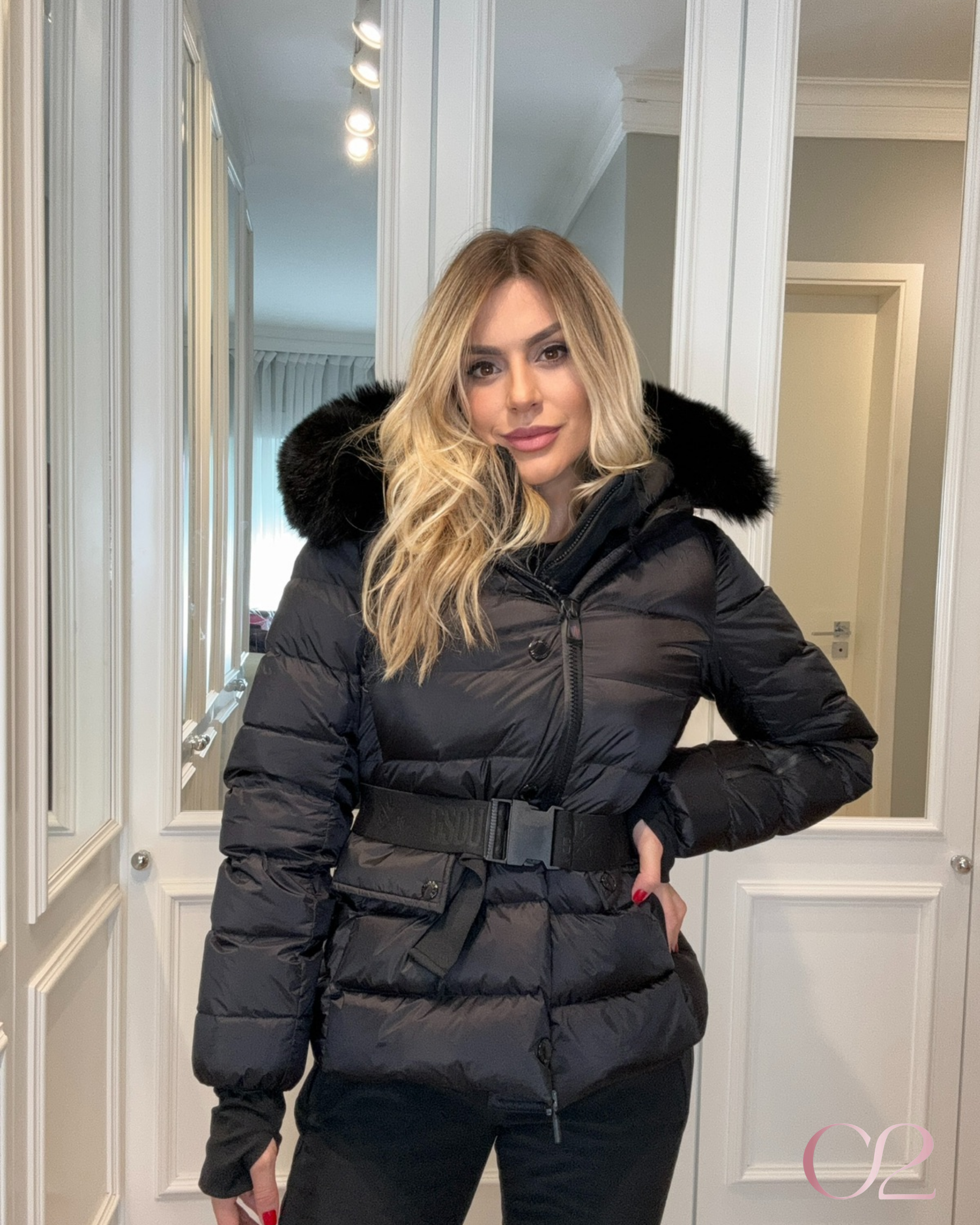 Jaqueta Ski Moncler Black