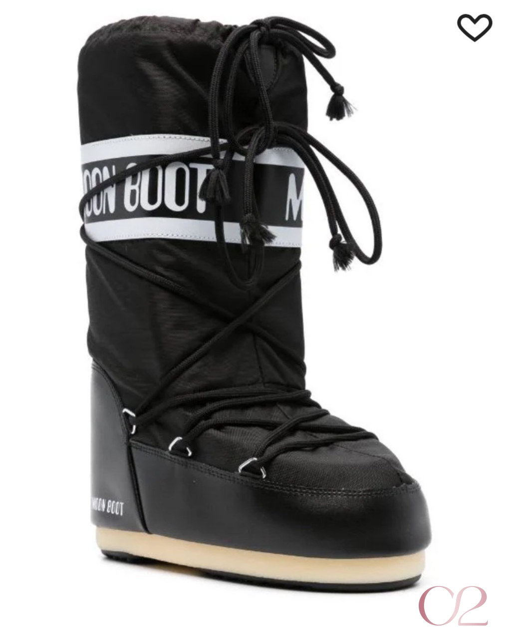 Moon Boot Black | Cano Alto