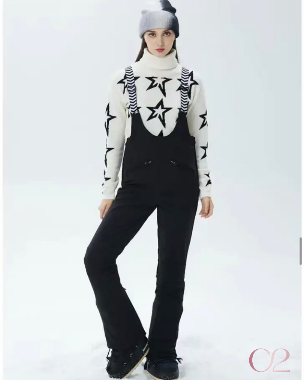 Salopete Ski Black