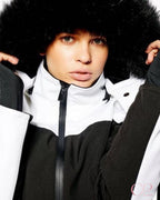 Macacão Ski Topshop Preto e Branco