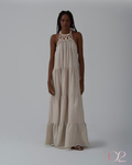 Vestido Longo em Linho