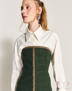 Vestido Verde Leaf byNV