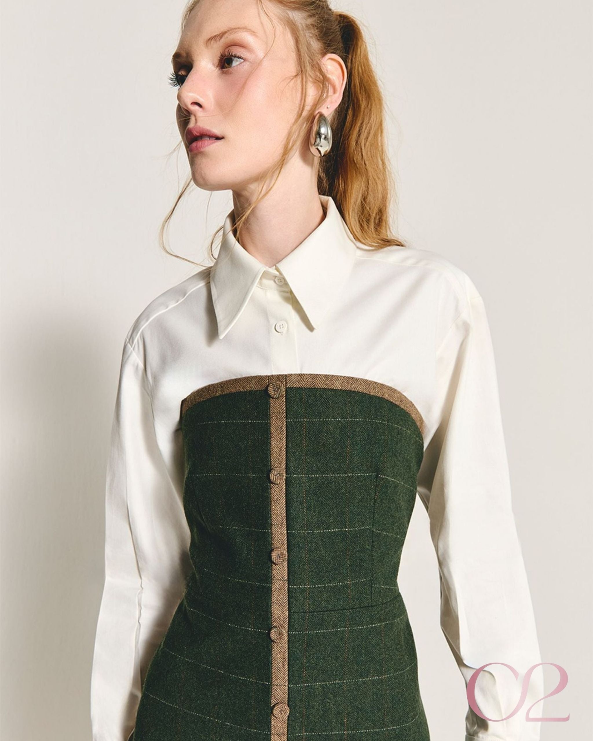 Vestido Verde Leaf byNV