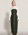 Vestido Verde Leaf byNV