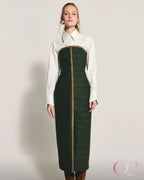 Vestido Verde Leaf byNV