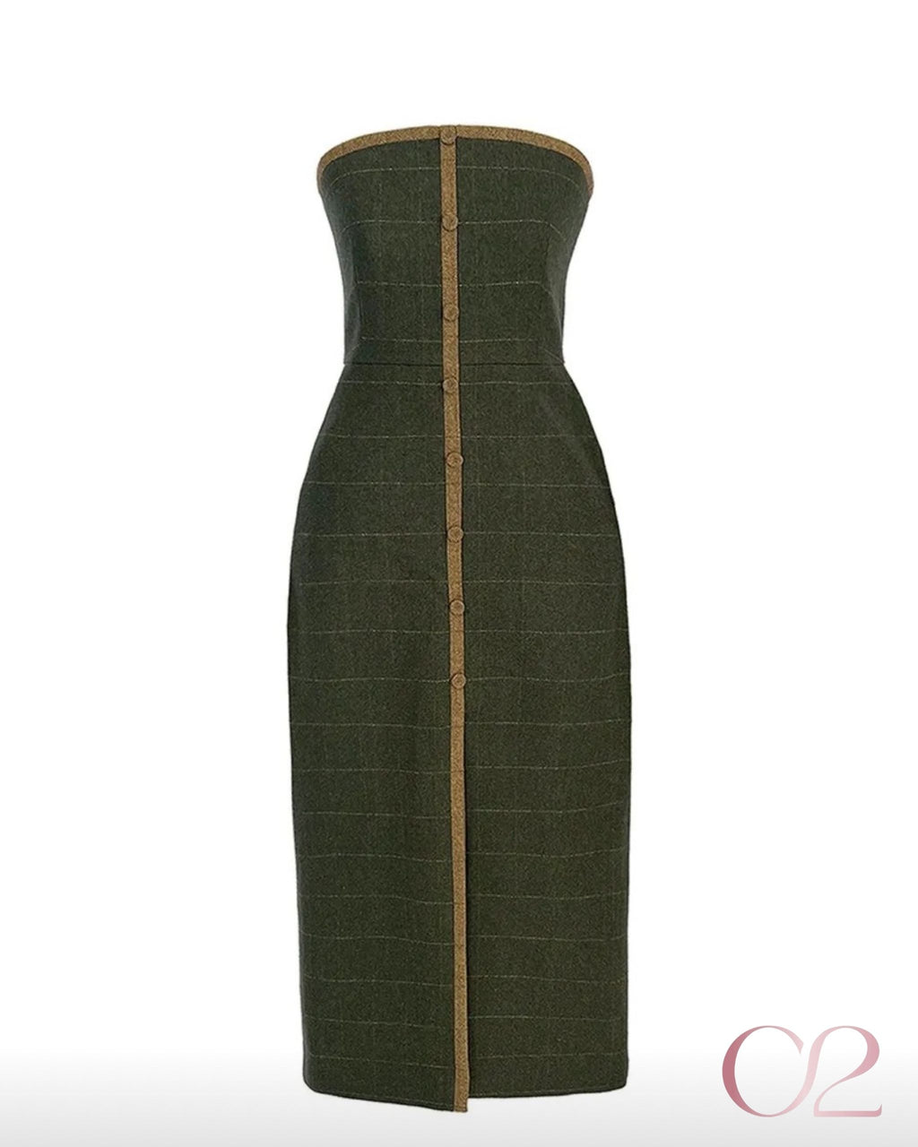 Vestido Verde Leaf byNV