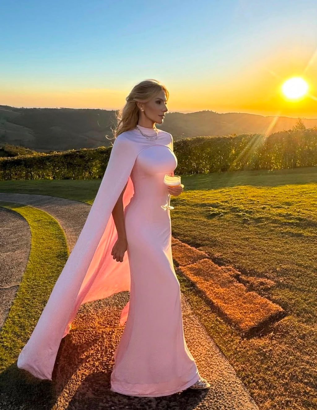 Vestido Longo Ballet Blush - By Agilitá