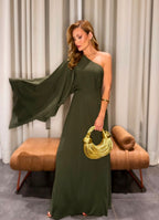 Vestido Esmeralda - Verde Inverno