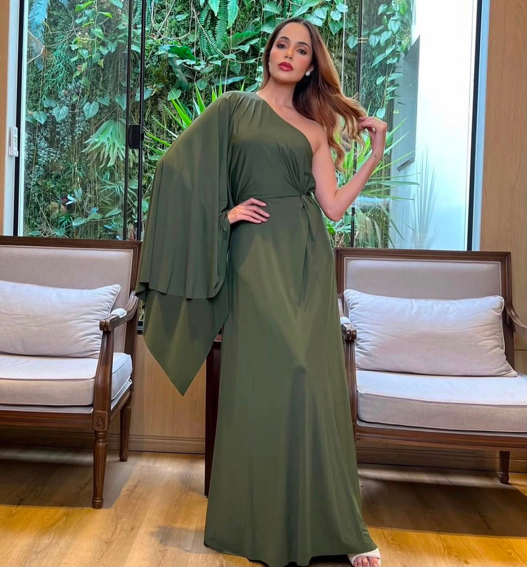 Vestido Esmeralda - Verde Inverno