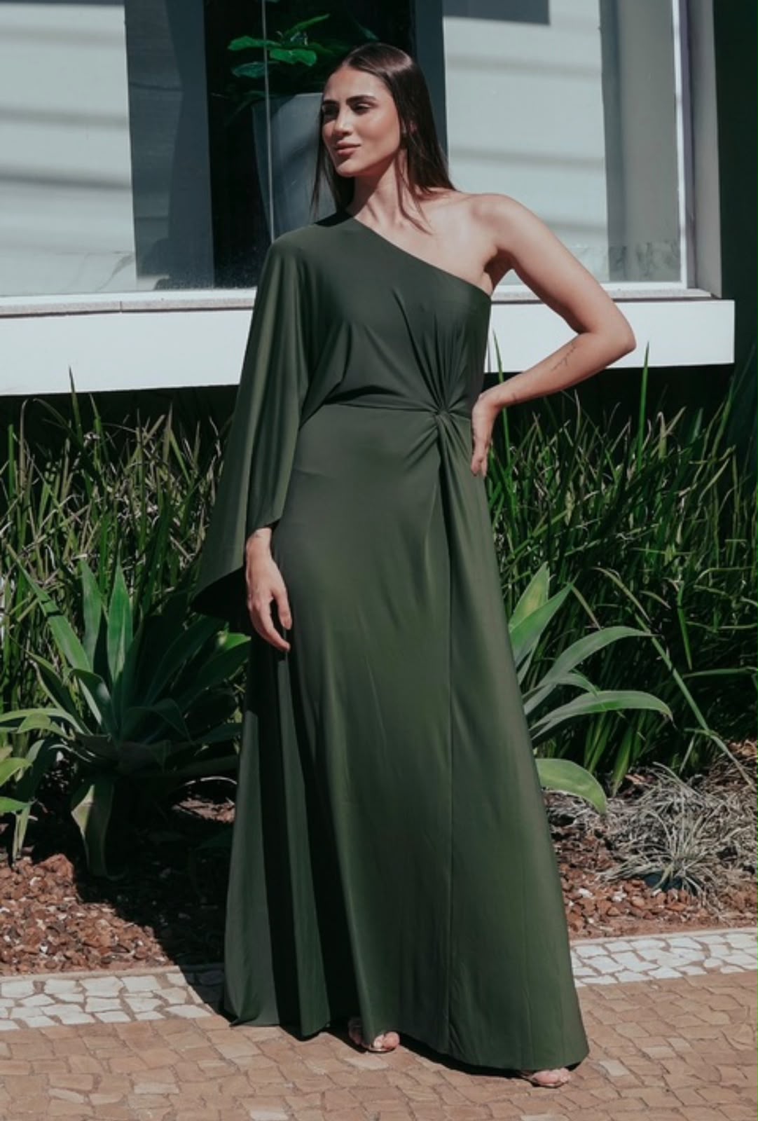 Vestido Esmeralda - Verde Inverno