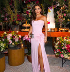 Vestido Rosé Quartz Cloude Dreas