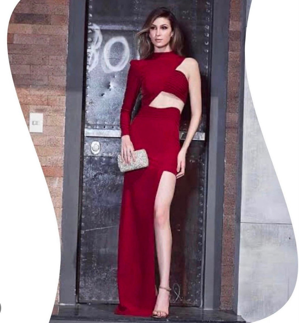 Vestido US2 Marsala