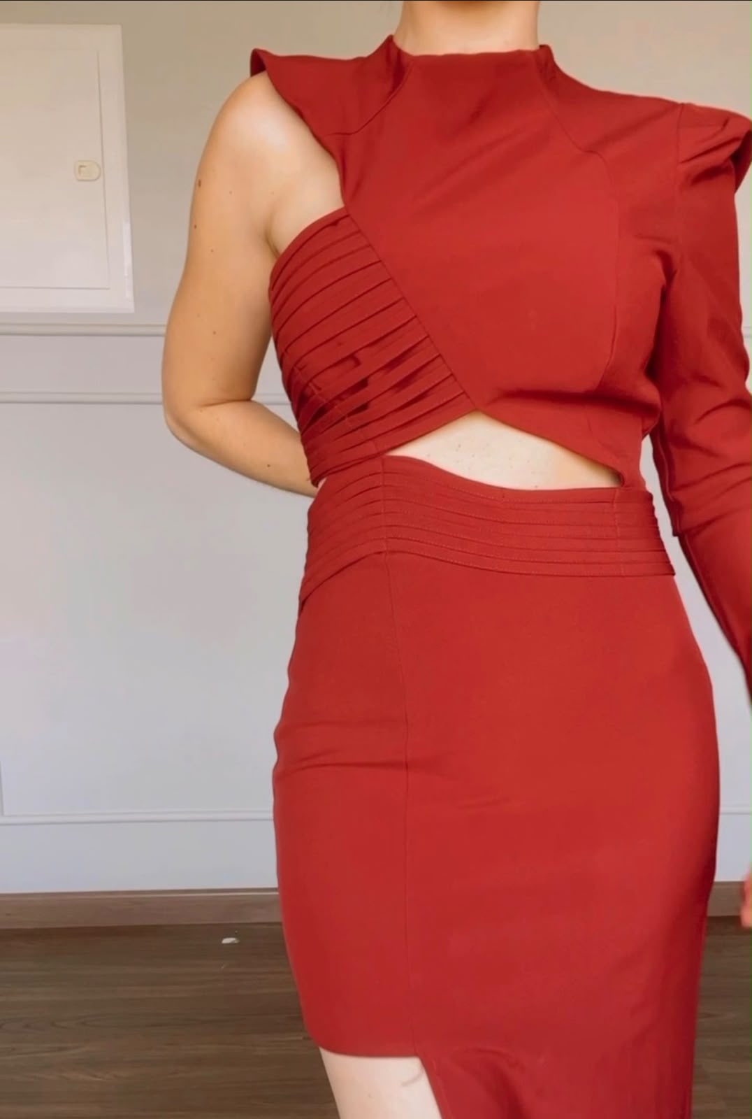 Vestido US2 Marsala