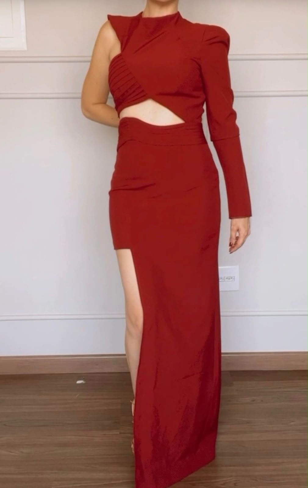 Vestido US2 Marsala