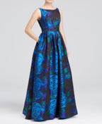 Vestido Blue Floral | Adrianna Papell | Sleeveless