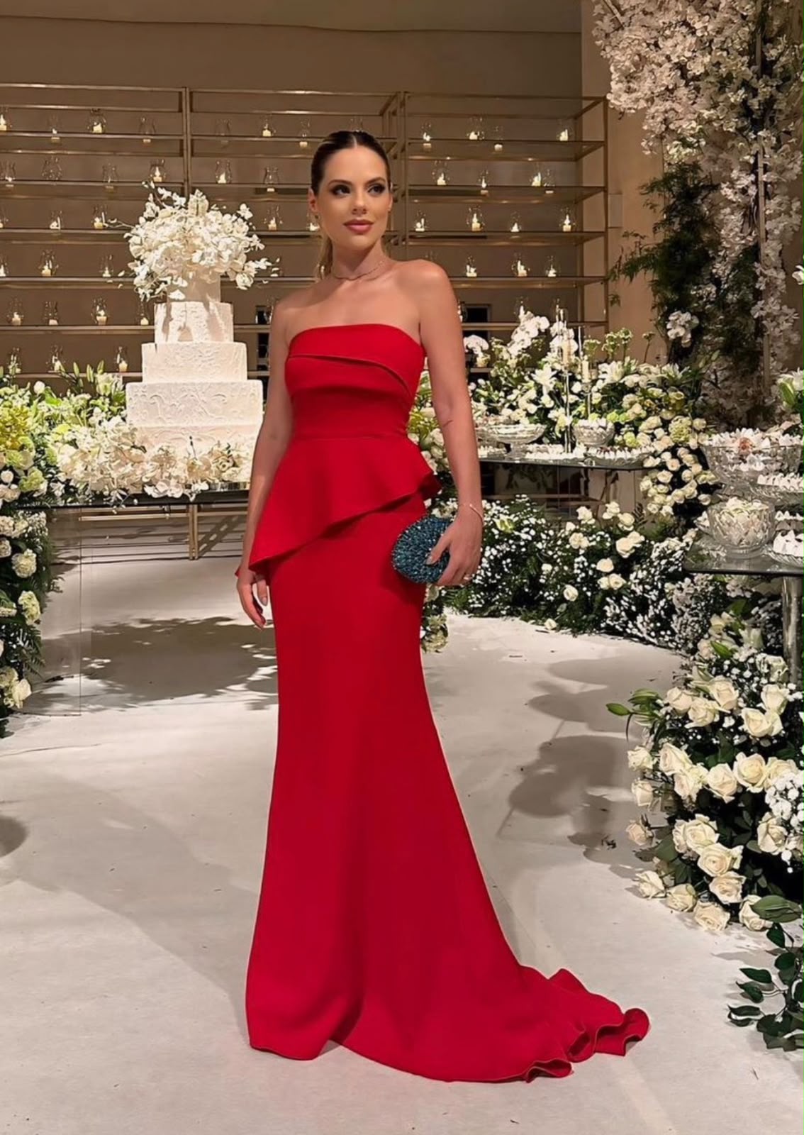 Vestido Odara in Red