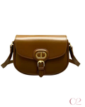 Bolsa Bobby Dior Marrom – Tamanho Médio
