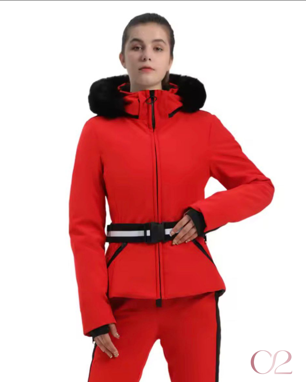 Conjunto Vermelho Ski