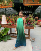 Vestido Plissado Aline - Farm