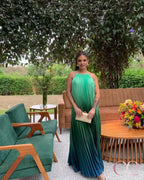 Vestido Plissado Aline - Farm