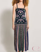 Vestido Tricot Est. Art Déco byNV