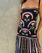 Vestido Tricot Est. Art Déco byNV