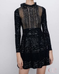 Vestido Preto Mônaco