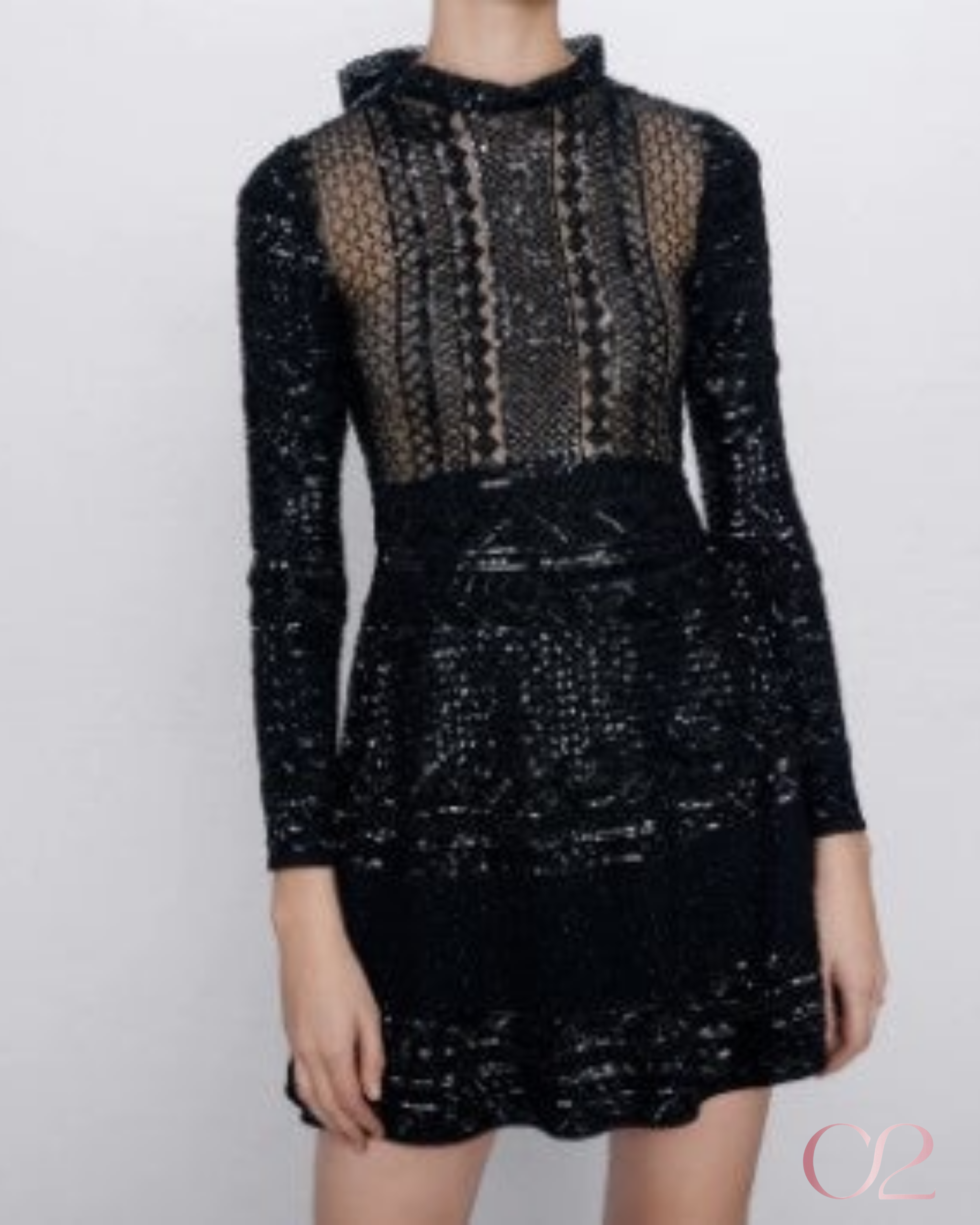 Vestido Preto Mônaco